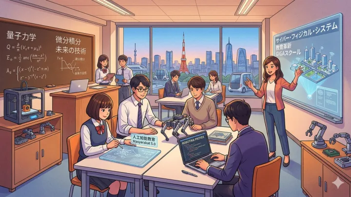 Revitalisasi Pendidikan Teknologi di Jepang: Menuju Masyarakat 5.0