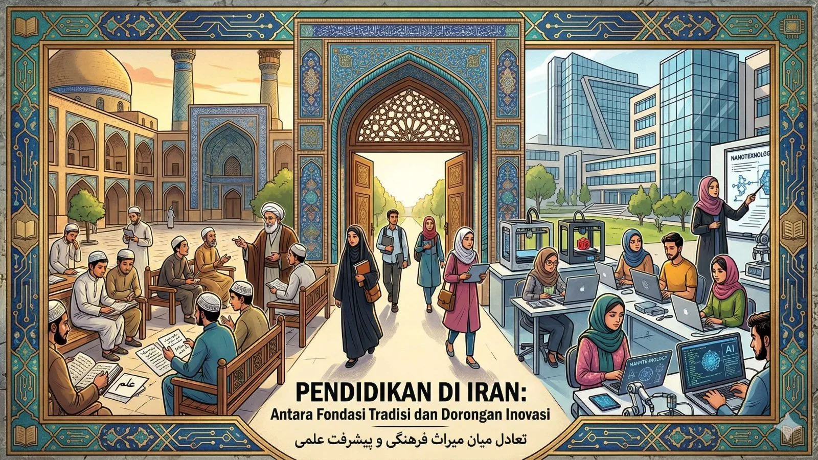 Pendidikan di Iran: Antara Fondasi Tradisi dan Dorongan Inovasi